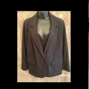 Black Woven Test Blazer